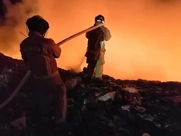 80 incendios de pastizales fueron sofocados por el SIMUB en marzo