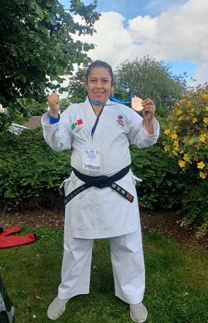 Laura Vázquez obtiene medalla de bronce en Campeonato Mundial de Karate Do