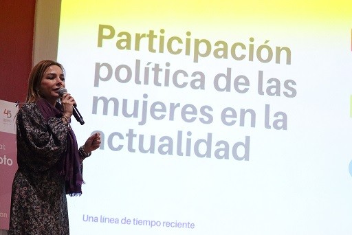 Busca INE incrementar la participación electoral de jóvenes: Carla Humphrey