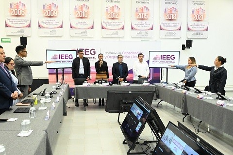 Instala IEEG la Comisión de Capacitación y Organización Electoral