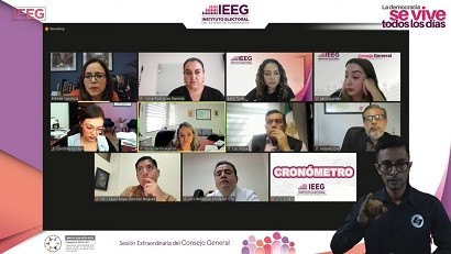 Recibe IEEG comunicaciones sobre procesos internos de selección de candidaturas de partidos políticos