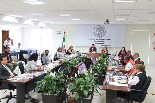 Quedan integrados los 15 Consejos Distritales del INE en Guanajuato