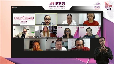 Aprueban suscripción de firma de convenio entre el IEEG y el Poder Judicial del Estado de Guanajuato
