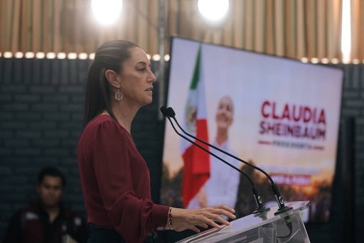 Claudia Sheinbaum ofrece paz para Guanajuato con la llegada de la 4T