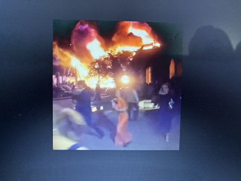 Incendian salón de fiestas en San Miguel de Allende