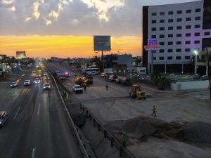Abren la carretera Silao León al terminar la reparación del socavón