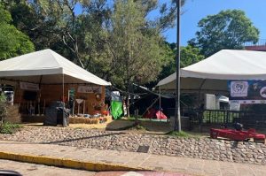 Instalan la Expo Ganadera en Los Pastitos y dañan áreas verdes