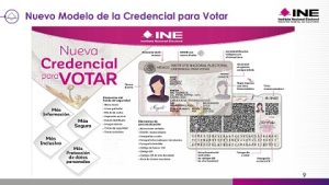 Nueva Credencial para Votar fortalecen la protección contra la falsificación