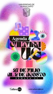 Cultura y vacaciones: súmate a la Agenda Cultura de la UG