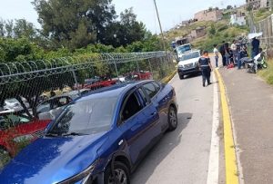 Por circular en sentido contrario un motociclista resulta lesionado