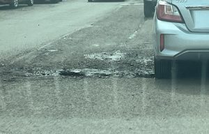 En zona de guerra está convertida la Avenida Santa Fe