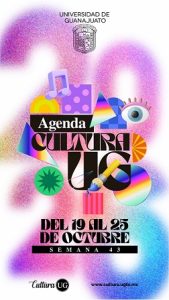Del 19 al 24 de octubre será la semana cultural de la UG